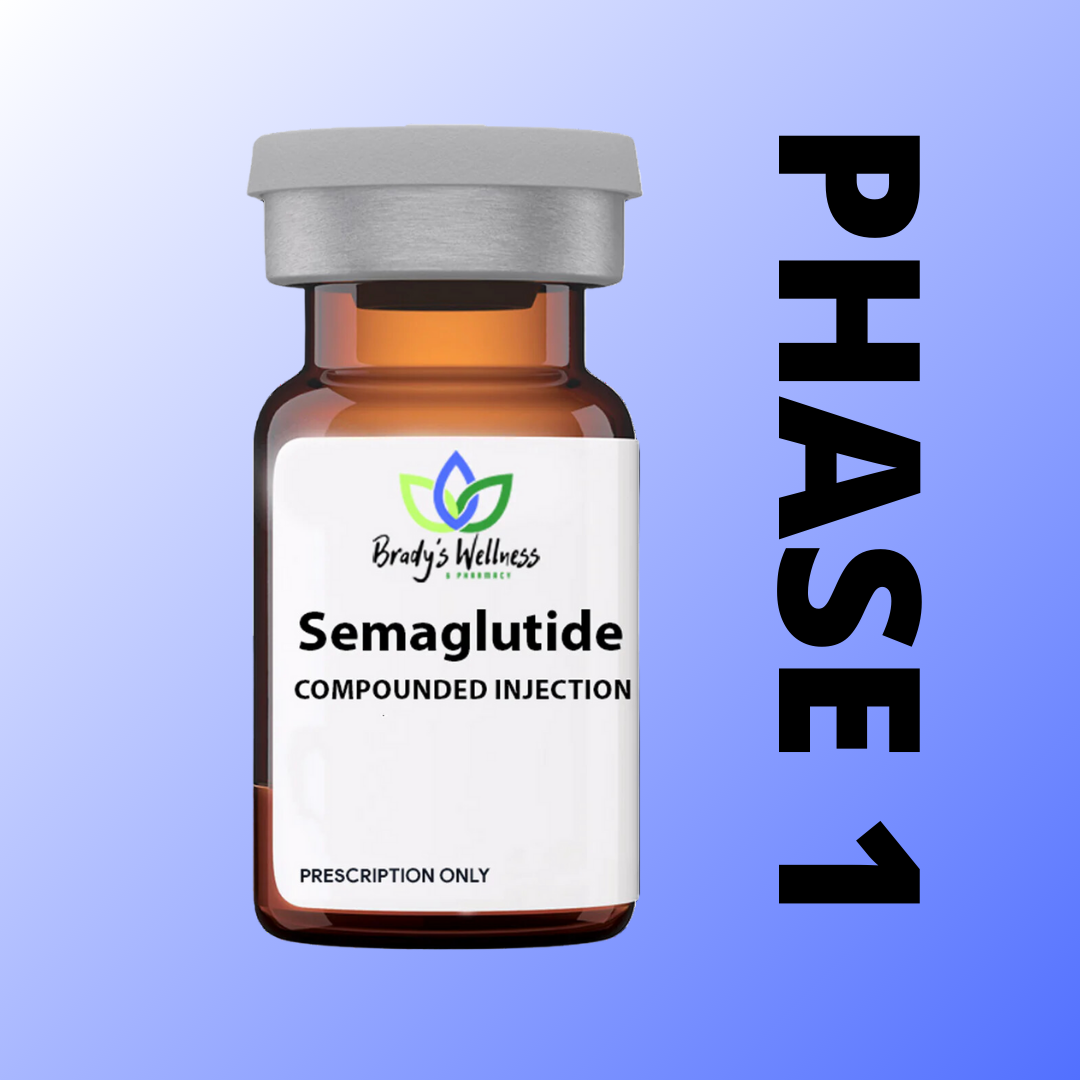 Semaglutide W/B6 Injections - Phase 1 (6 Week Supply)